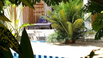 Deluxe Double Room, Pool View | Terrace/patio