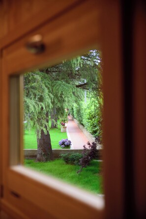 Vue sur le jardin