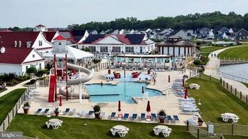 Indoor pool, a heated pool
