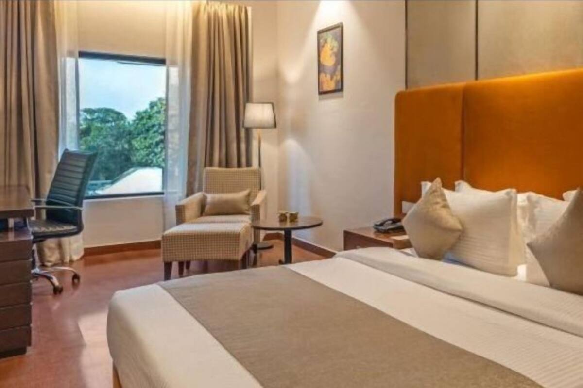 1 habitación y espacio para trabajar con laptop