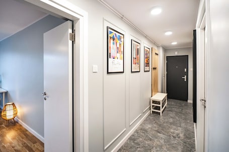 Apartment, Balcony, City View | Living area. Frida by Grand Apartments