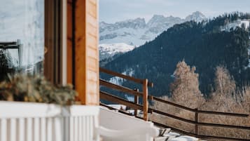 Blick von der Unterkunft