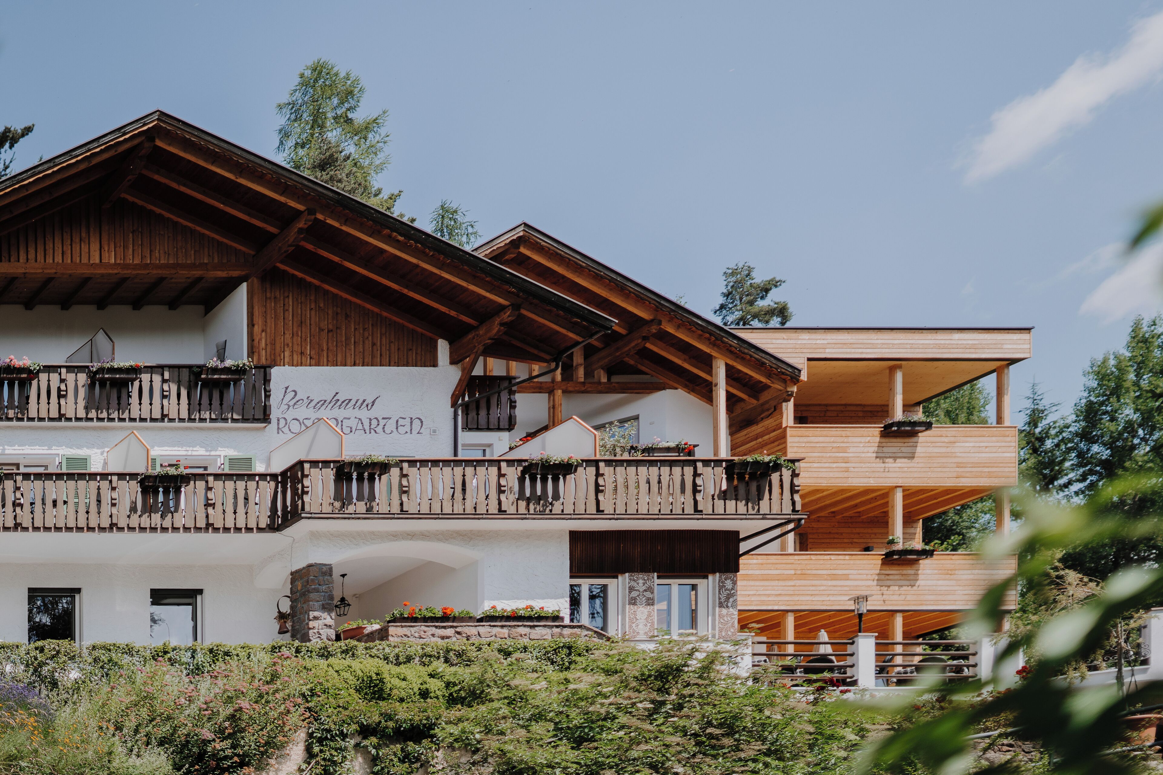 Fassade der Unterkunft