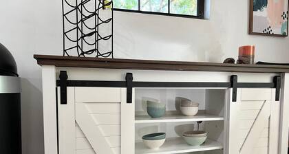 Blue Sky StiltsHouse in a Secluded Forest.