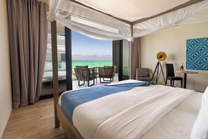 Premium bedding, minibar, in-room safe, free WiFi - Villa Bluu (Jambiani)