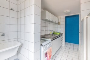 Private kitchen - Flat com varanda em Boa Viagem PIP201 (Recife)