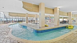 Indoor pool - Breakers 372-Oceanfront 1BR - Close to Boardwalk (Myrtle Beach)
