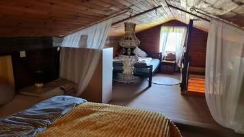 3 slaapkamers, een strijkplank/strijkijzer, wifi, beddengoed