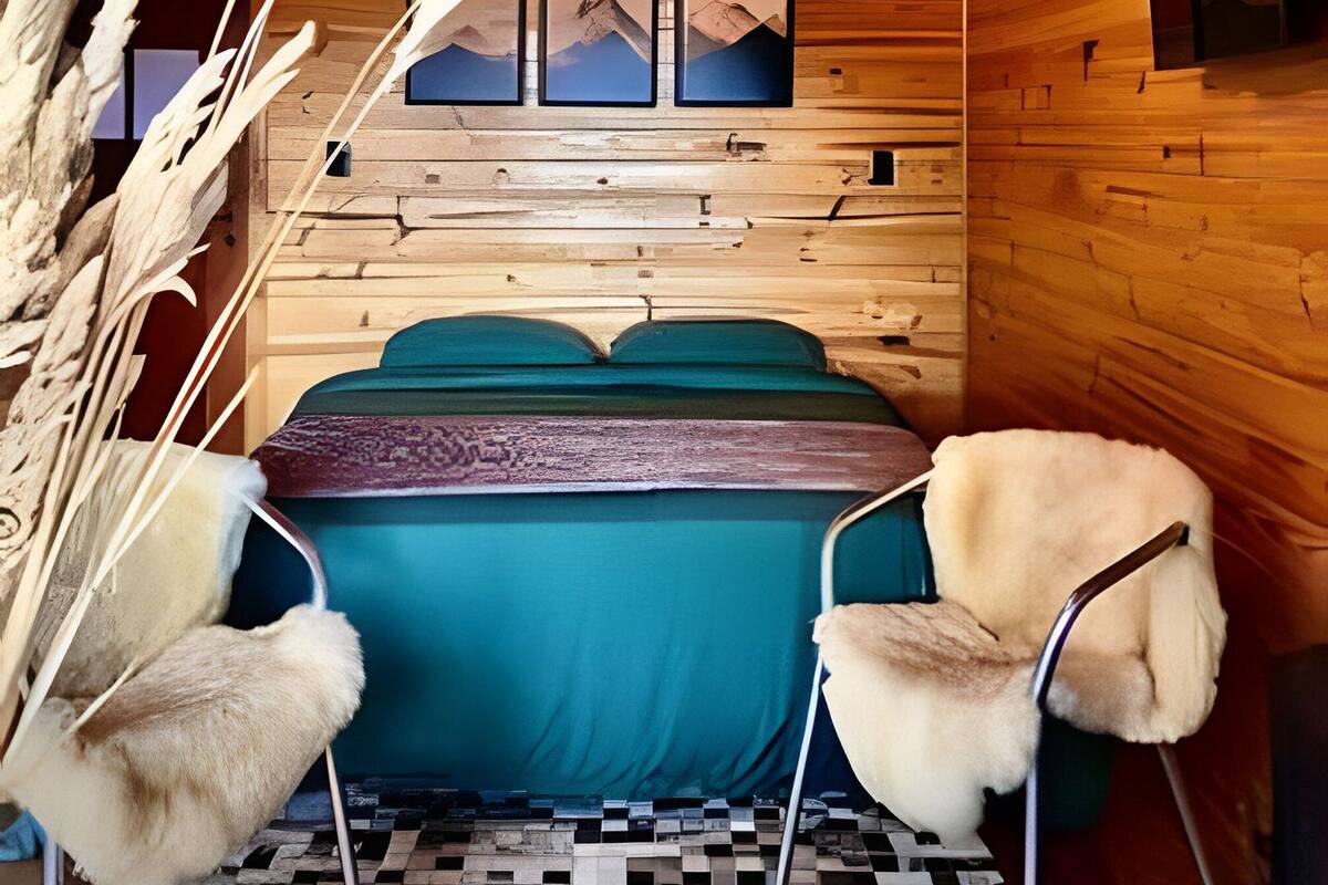 Chalet Confort | Minibar, rideaux d’obscurcissement, fer et planche à repasser