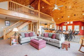 智能电视、壁炉、DVD 播放器