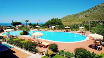 Piscina externa sazonal