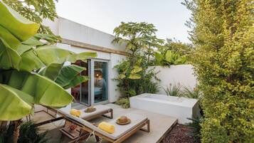 Apartamento Deluxe, acceso a la piscina | Terraza o patio