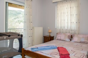 2 bedrooms, iron/ironing board, free WiFi, bed sheets - Dimos-Mani Wonderful View (Tseria)