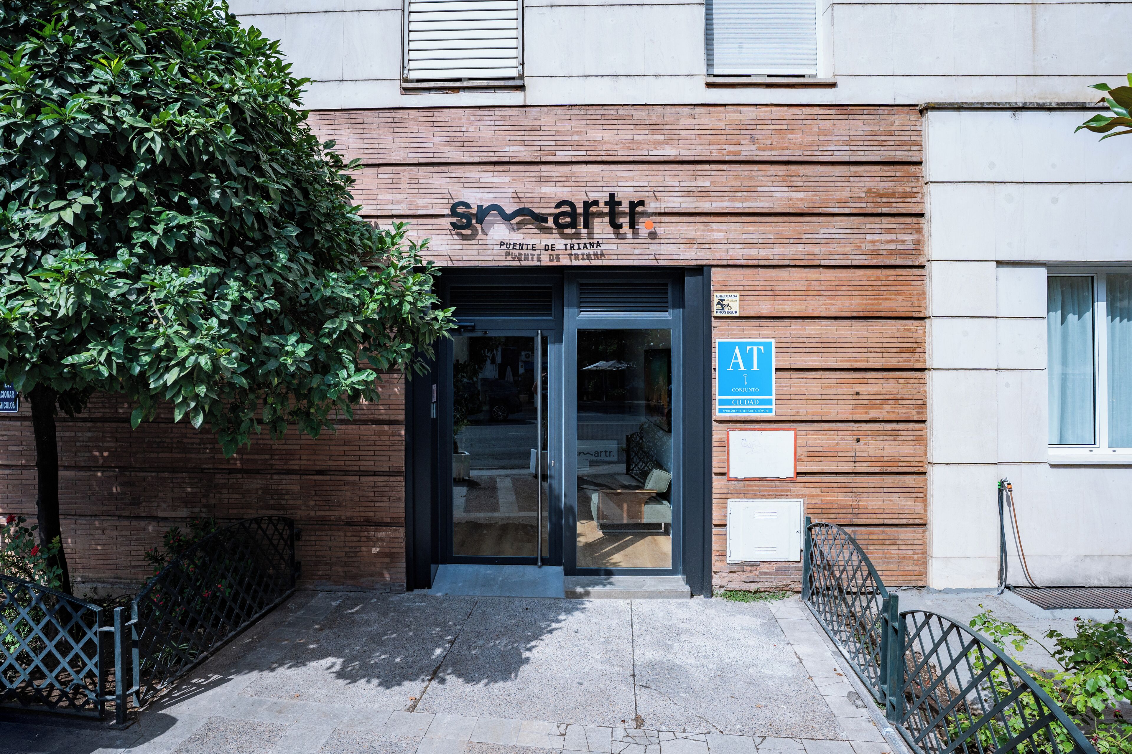 Façade de l’hébergement