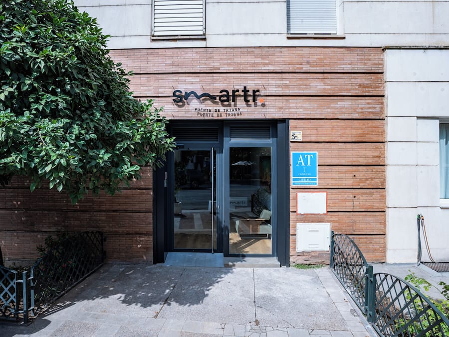 Voorkant van accommodatie