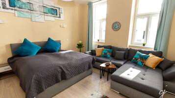 1 Schlafzimmer, Schreibtisch, Bügeleisen/Bügelbrett, WLAN