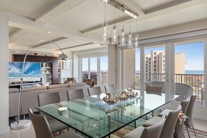 Premium Apartment, 3 Bedrooms, Balcony, Ocean View | In-room dining - Bahia Mar-Solare Beachfront & Two Pools (South Padre Island)