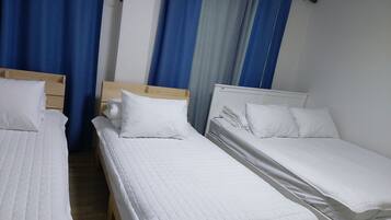 4 間睡房、熨斗/熨衫板、Wi-Fi、床單