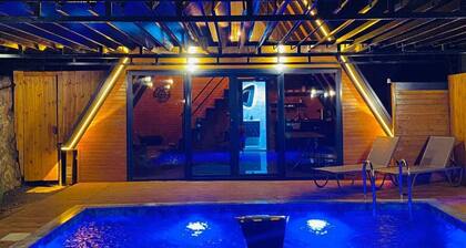Sapanca Dibektaş 2+1 Heated Private Pool - Lake View - 5 Person Bungalow