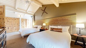 3 bedrooms, iron/ironing board, WiFi, bed sheets