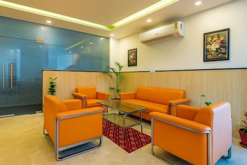 Lobby sitting area