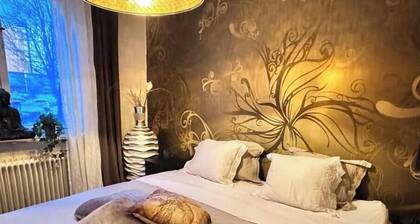 Cozy 1 Bedr,1 Livingr,1Kitchen,Bath+Tub balcony minutes fr the❤️Of Stockholm city