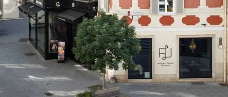 Fachada del alojamiento