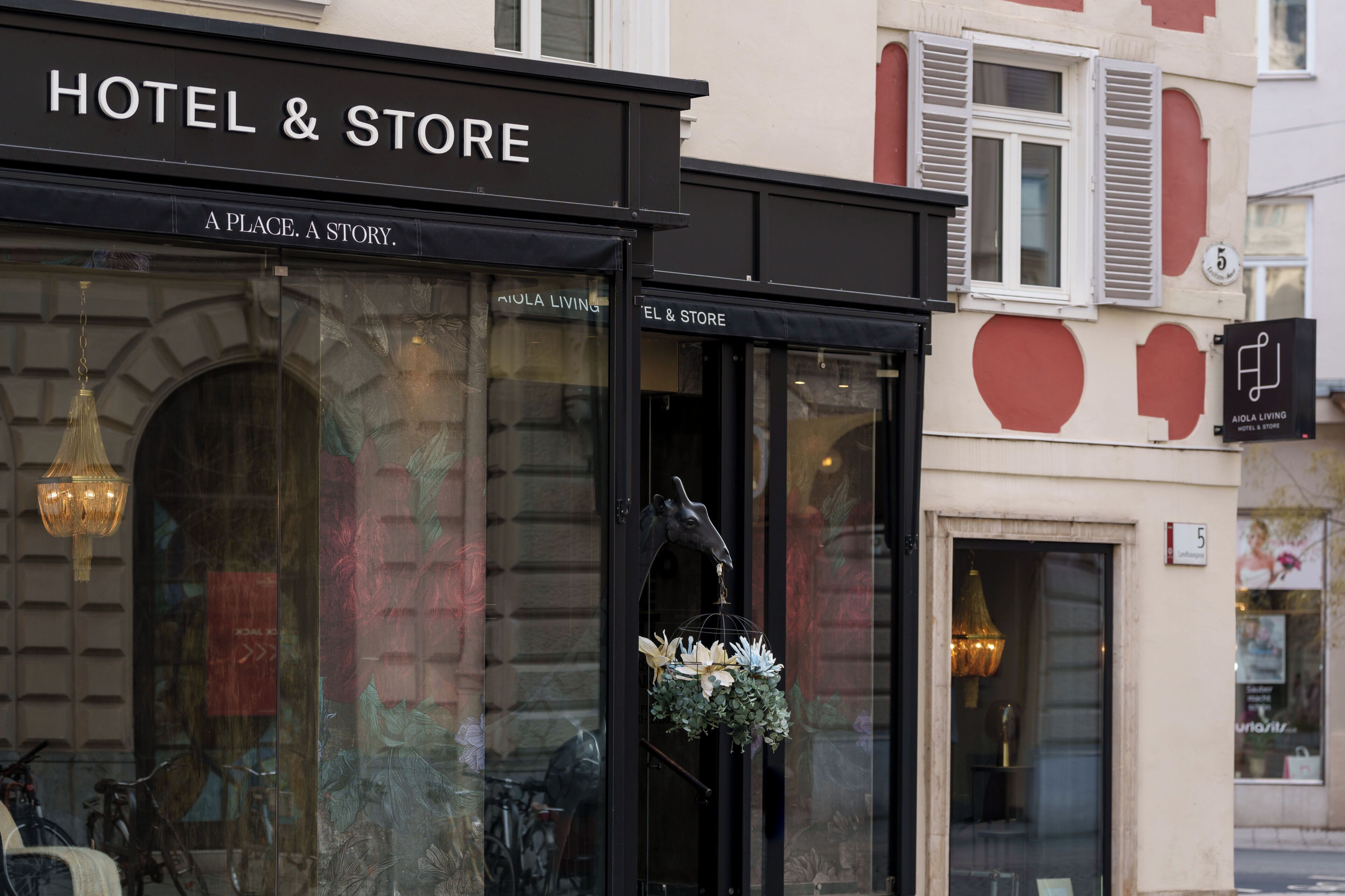 Voorkant van accommodatie