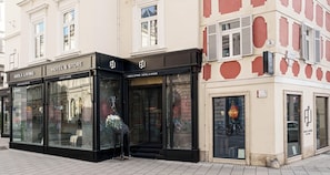 Façade de l’hébergement