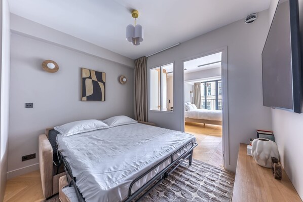 1 chambre, bureau, fer et planche Ă repasser, Wi-Fi
