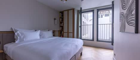 1 Schlafzimmer, Schreibtisch, Bügeleisen/Bügelbrett, WLAN