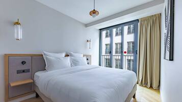 1 Schlafzimmer, Schreibtisch, Bügeleisen/Bügelbrett, WLAN