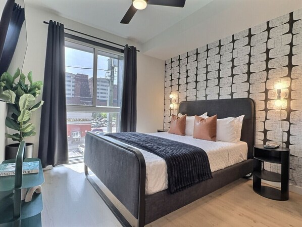 Desk, iron/ironing board, free WiFi, bed sheets