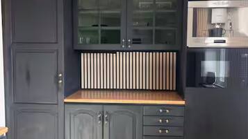 Mikrobølgeovn og kokeplater