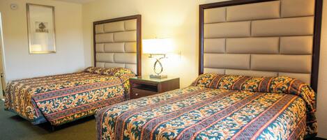 Deluxe Double Room | Desk, blackout drapes, iron/ironing board, free rollaway beds