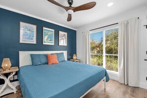 2 soverom, skrivebord, strykejern/-brett og wi-fi (inkludert)