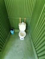 Separate tub and shower