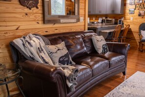 Smart TV, fireplace, books - Bear's Den Cabin in the Smokies! (Sevierville)