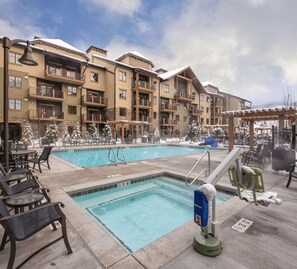 Außenpool, beheizter Pool