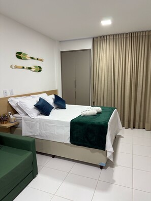 1 bedroom, WiFi, bed sheets
