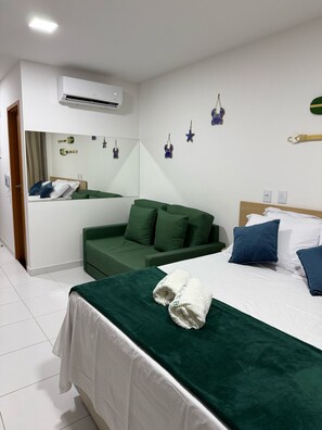 1 soverom, wi-fi og sengetøy