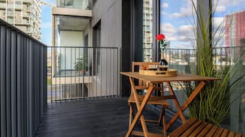 Luxury Apartment, Balcony, City View | Balcony