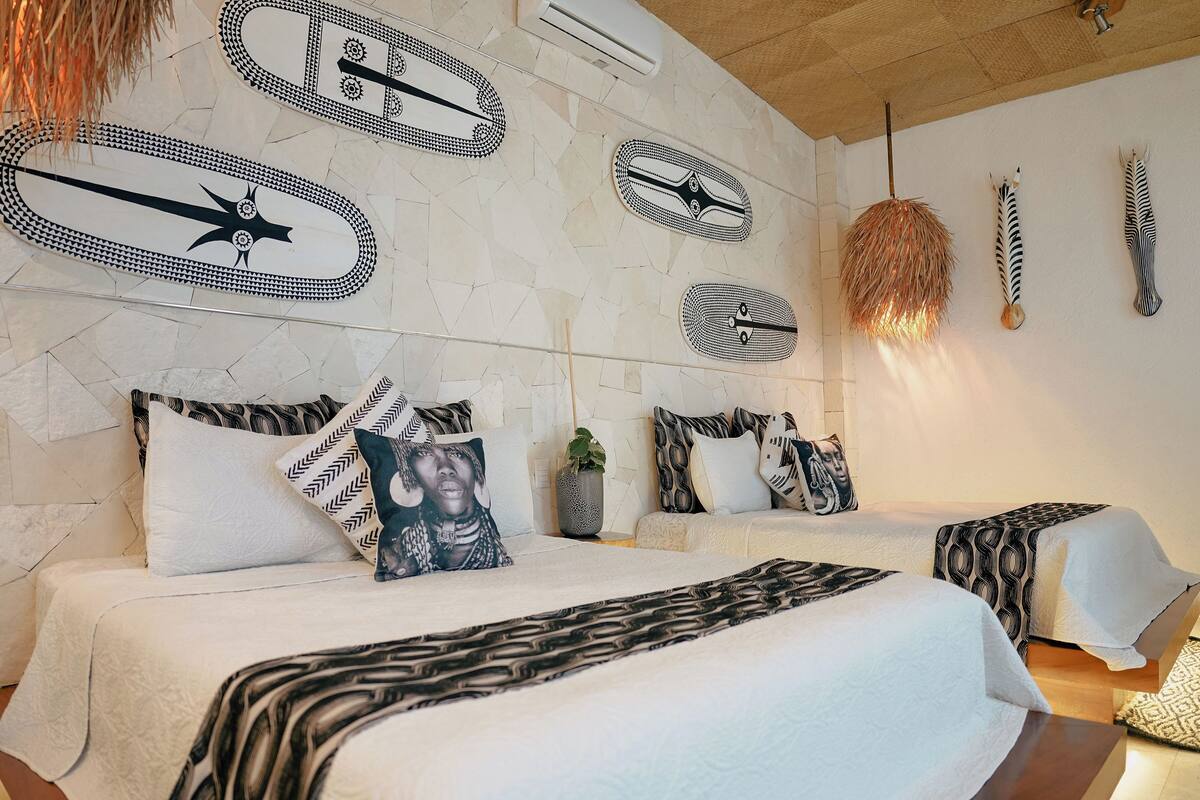 Superior Quadruple Room, Poolside | Premium bedding, bed sheets
