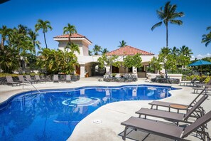 Una piscina climatizada