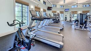 Fitness facility - ChampionsGate Luxury 8BR Villa, Pool, Theater, Game Room (Four Corners)