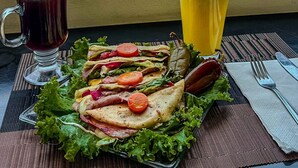 Breakfast meal - Hotel Fiesta Mexicana Pachuca (Pachuca)