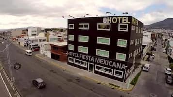 Majoituspaikan julkisivu