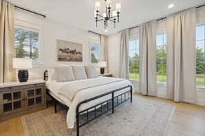 5 bedrooms, iron/ironing board, travel crib, WiFi