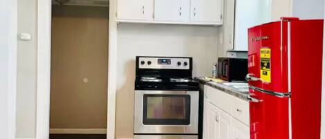 Microwave, oven, stovetop