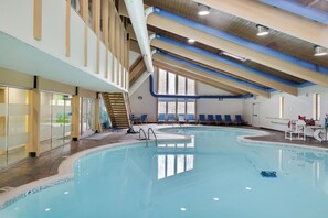 Indoor pool, a heated pool